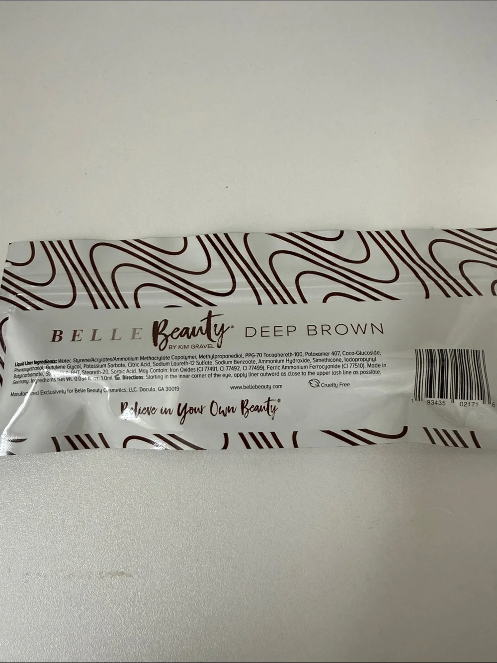 Belle by Kim Gravel Brown Liquid Eyeliner